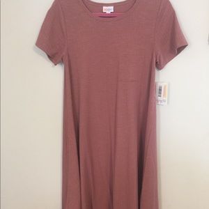 Lularoe Carly dress Mauve size XS